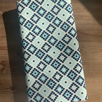 Woodland Spring God's Eye Navy Fabric by Riley Blake - Sold by the 1/2 Yard