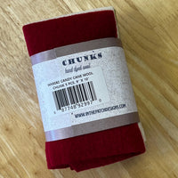 Candy Cane Wool Chunks