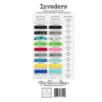 Invaders Video Game Quilt Pattern