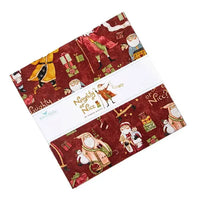 Naughty or Nice 5" Stacker Pre-Cut Charm Pack - Riley Blake Designs