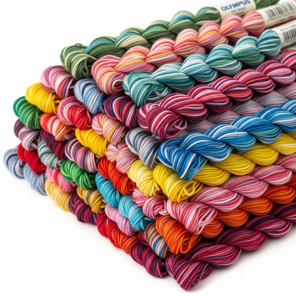 Olympus Variegated Sashiko Thread - 22 yard skein - Made in Japan